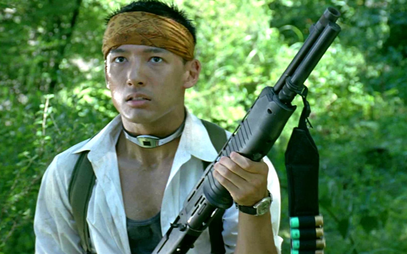 大逃杀中2支霸王级霰弹枪弗兰基spas12和雷明顿m870霰弹枪