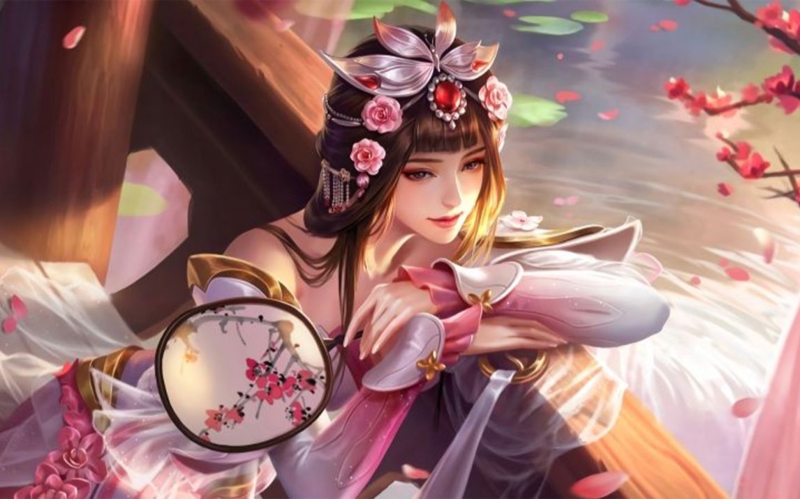 3d建模王者荣耀甄姬新皮肤模型制作教程3dmax教学