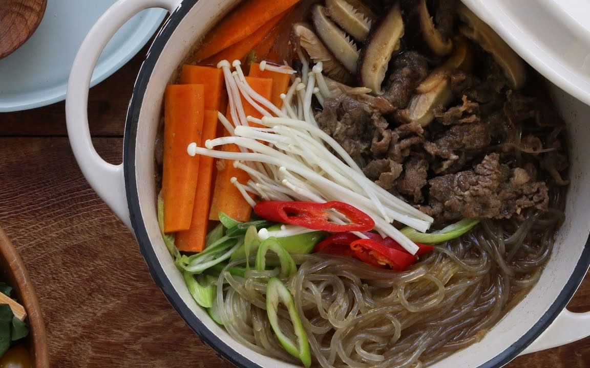 【深夜火锅】烤肉粉丝炖锅