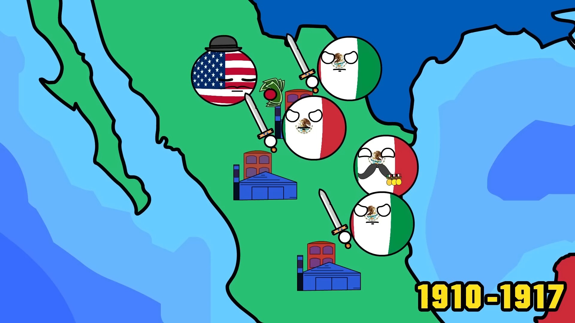 墨西哥的历史 CountryBalls  History of Mexico哔哩哔哩bilibili