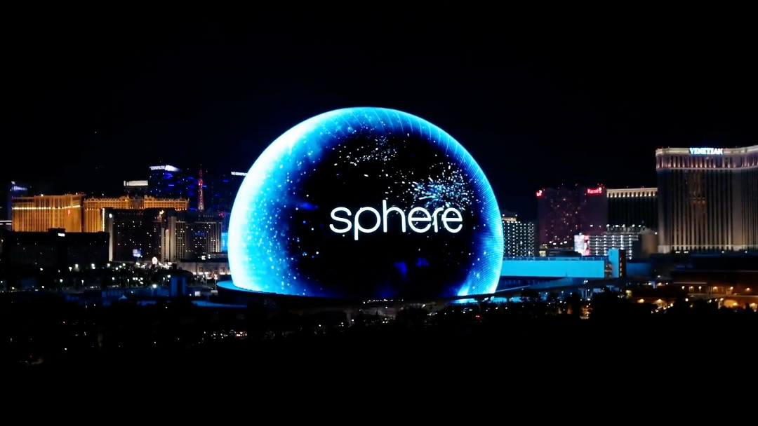 世界上最大的沉浸式娱乐体验剧院sphere,在拉斯维加斯花费23亿美元