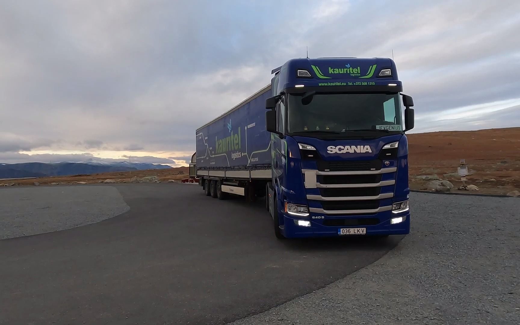 【pov/cv】北欧秋景~驾车行驶在挪威51号公路 | 斯堪尼亚云驾驶