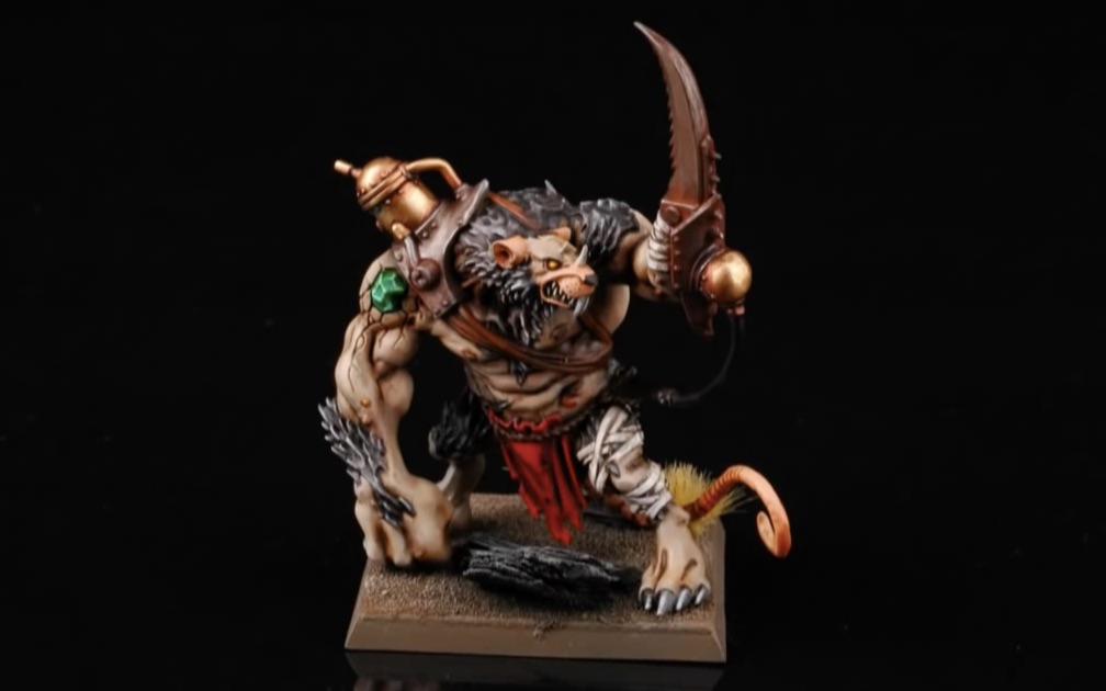 【转】生肉 战锤aos 棋子 buypainted 如何涂装鼠人 老鼠巨魔/skaven