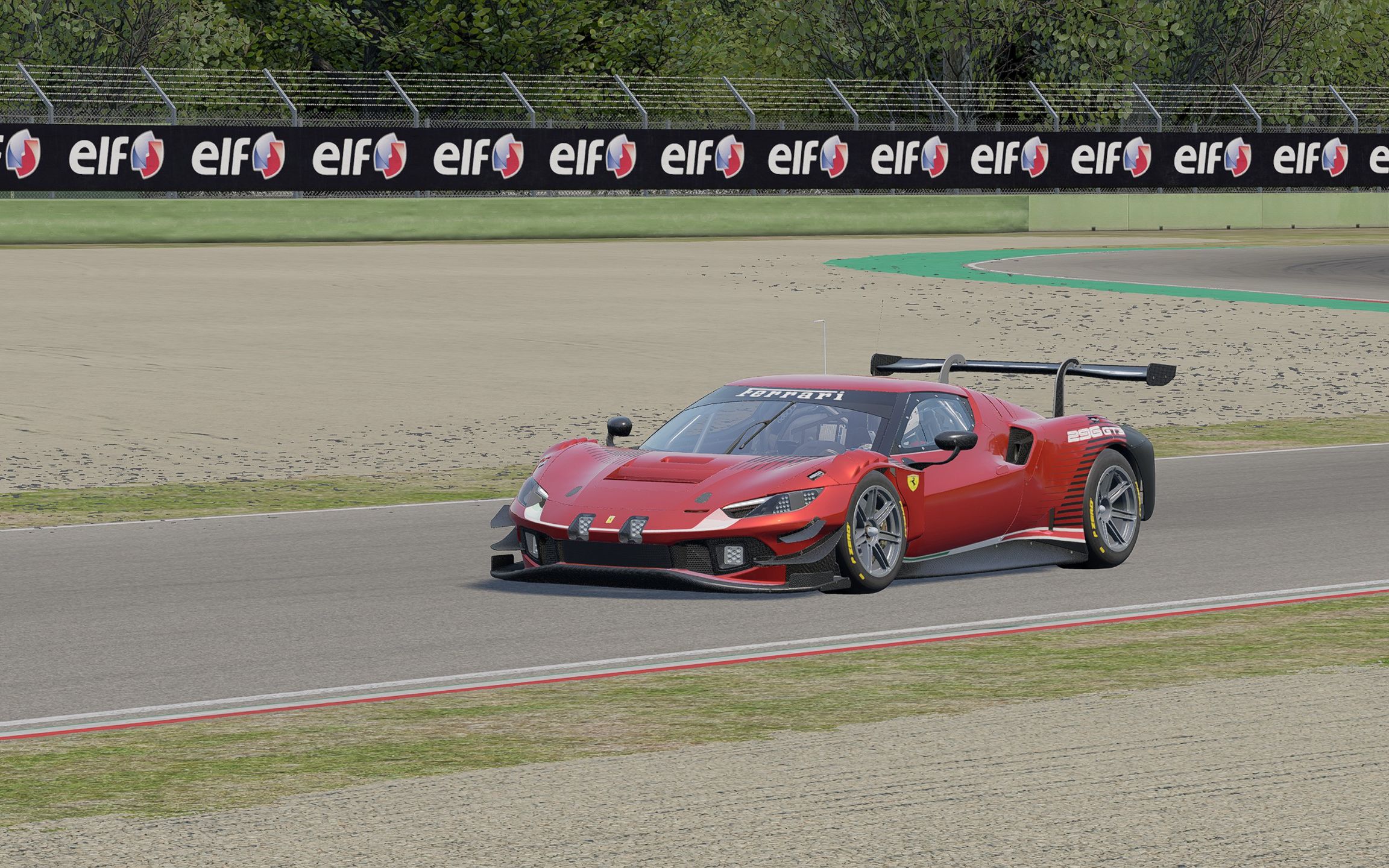 9. 5 acc- ferrari 296 gt3@伊莫拉 imola 1:41:190