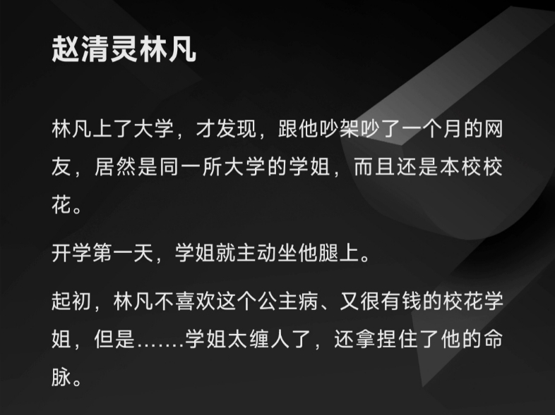 一部主角叫林凡的小说