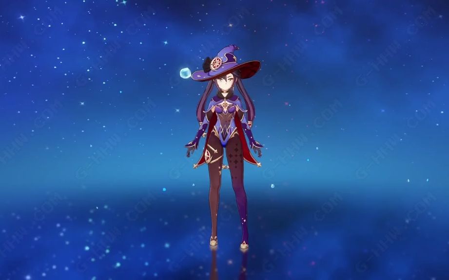 原神占星术师莫娜原版皮肤 璃月人不骗璃月人