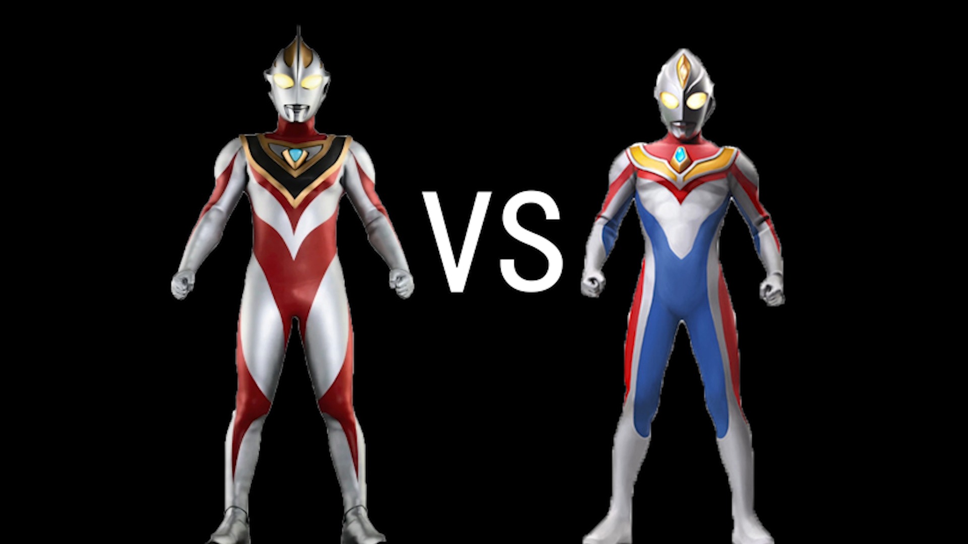 (奥特冠军赛 平成篇 第一轮 第二场)盖亚v2 vs 戴拿三形态