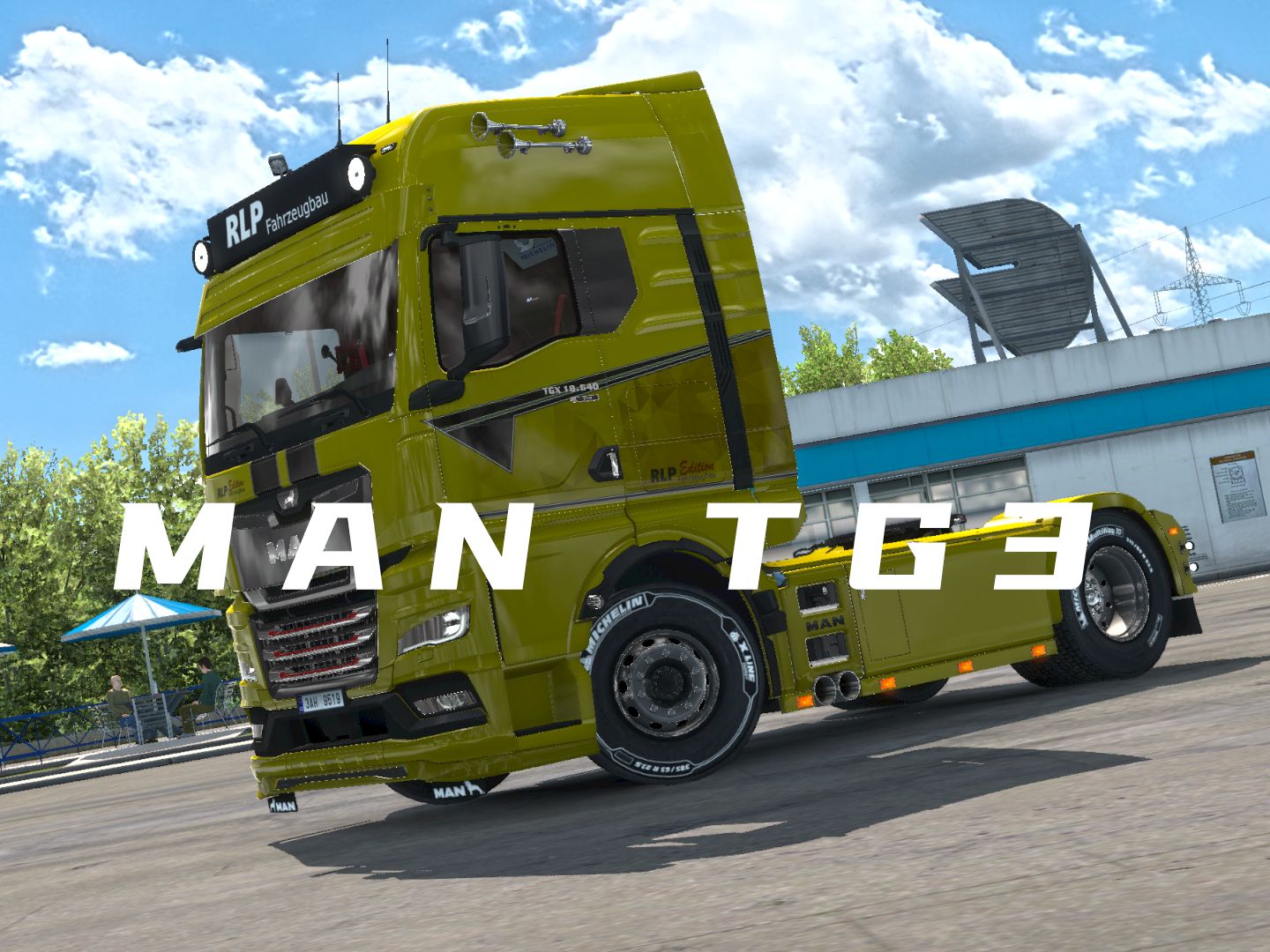 【欧卡2卡车推荐】曼|man tg3 tgx rlp |嘎嘎帅,嘎嘎好开