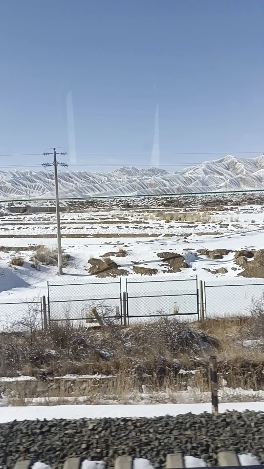 大西北的甘肃现在还在下雪哔哩哔哩bilibili