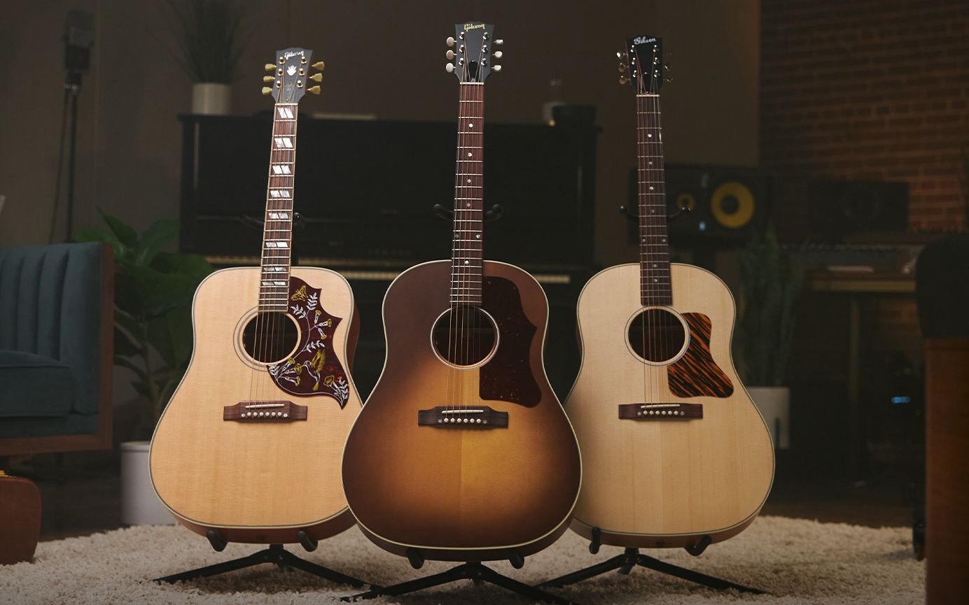 传承30年代元年质感,gibson哑光系列吉他为复古爱好者与现代乐手们