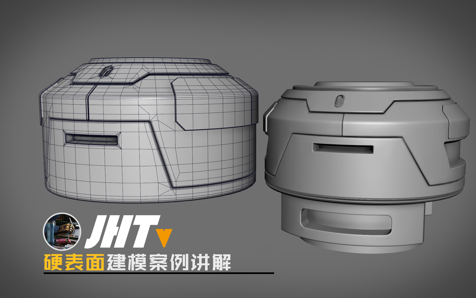 maya硬表面模型制作思路,硬表面,机械,机器,3d模型
