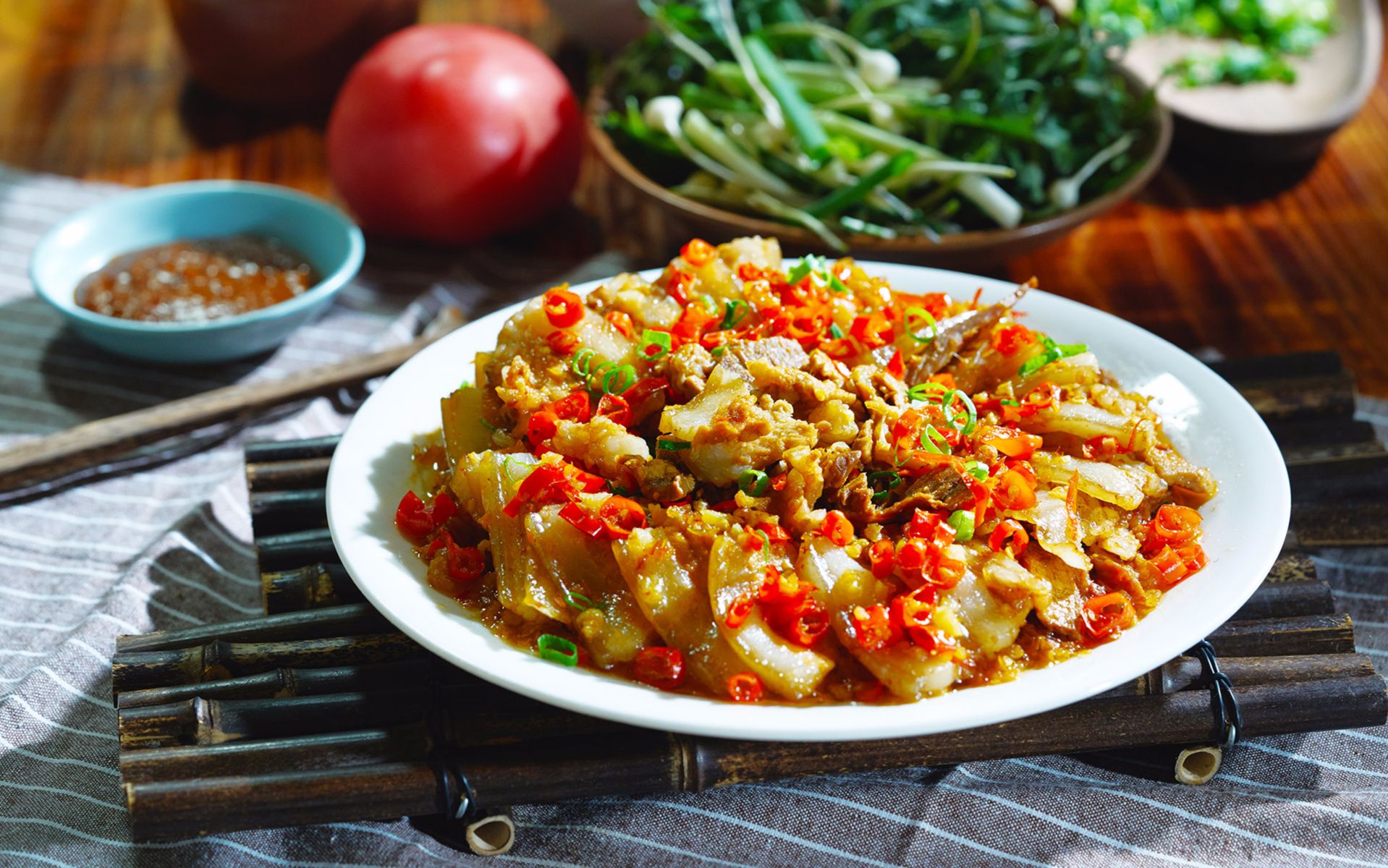 【酸菜蒸肉】酸菜蒸肉这样做太下饭了 菜香肉糯香辣爽口 看完就会超