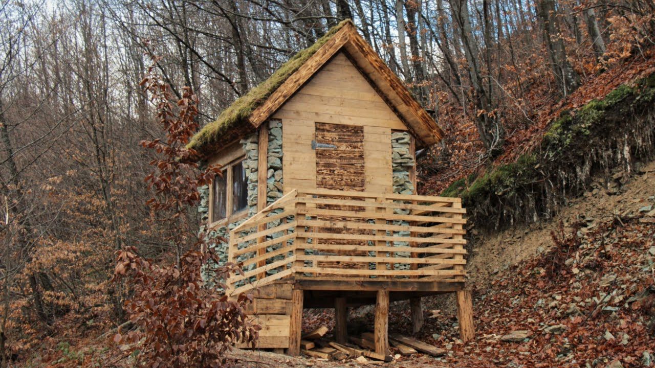 「my crafts」在山坡处打造一个景观小屋