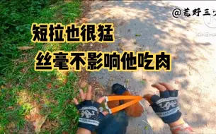 Télécharger la video: 国外弹弓高手，短拉也玩的很猛，丝毫不影响他的收获