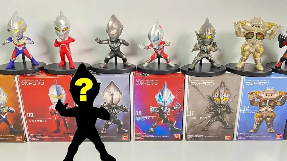 【转载】CONVERGE MOTION ウルトラマン２『1BOX 開封』コンバージ モーション キングジョー ウルトラセブン  食玩_哔哩哔哩_bilibili