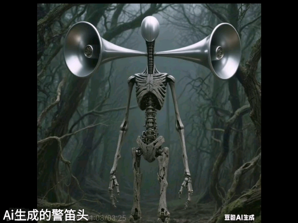 ai生成的警笛头