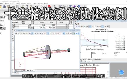 【CodeV光学设计】6.卡塞格林系统优化实例哔哩哔哩bilibili