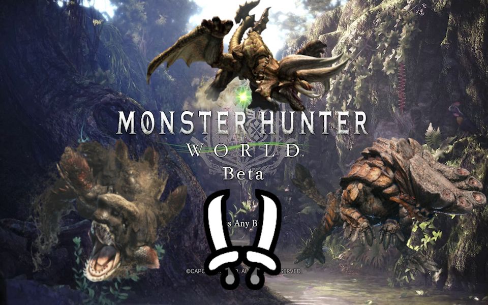 Monster Hunter: World Beta | “连续狩猎” 双刀角竜、泥魚竜、土砂竜 V2_哔哩哔哩_bilibili