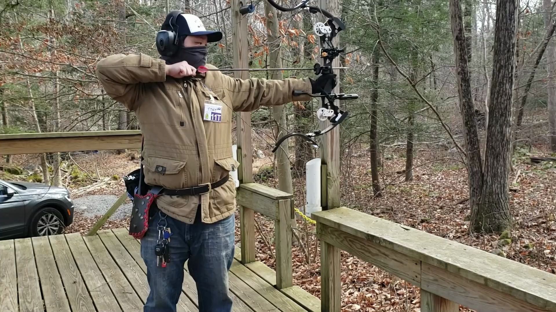 拇指射法也可以玩行者鹰弓,除了说卧槽别无他言!