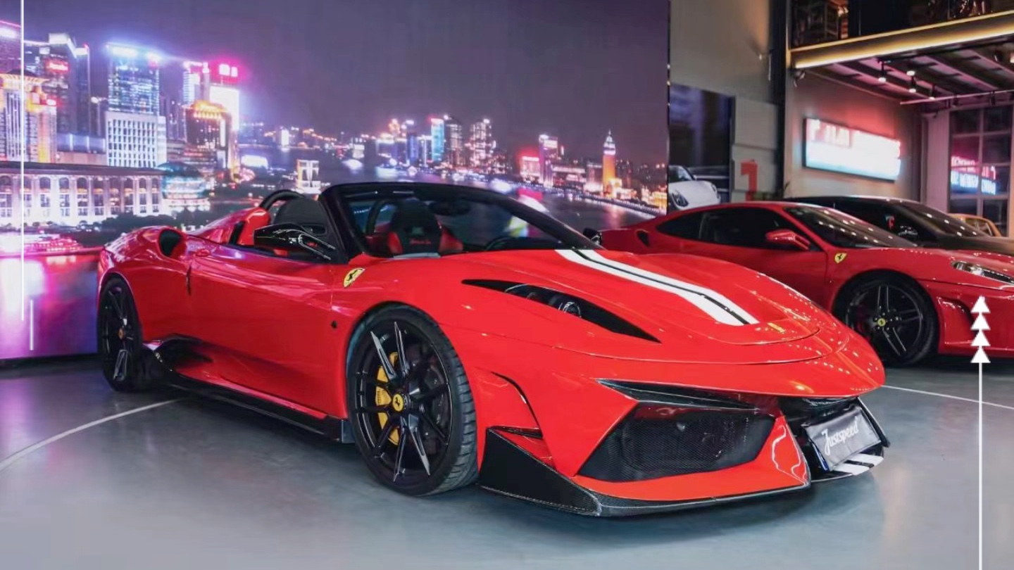 法拉利ferrari f430改装赛道版外观包围套件