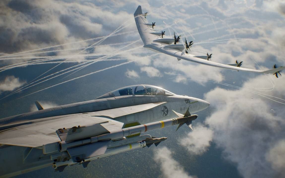 【幻想】ace combat-7 皇牌空战7-未知空域 专家hard流程实况 20章
