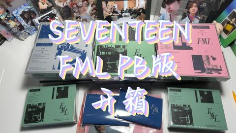 拆专】seventeen mini10 新专《FML》14本/环球wvs Japan hmv 特典幸运