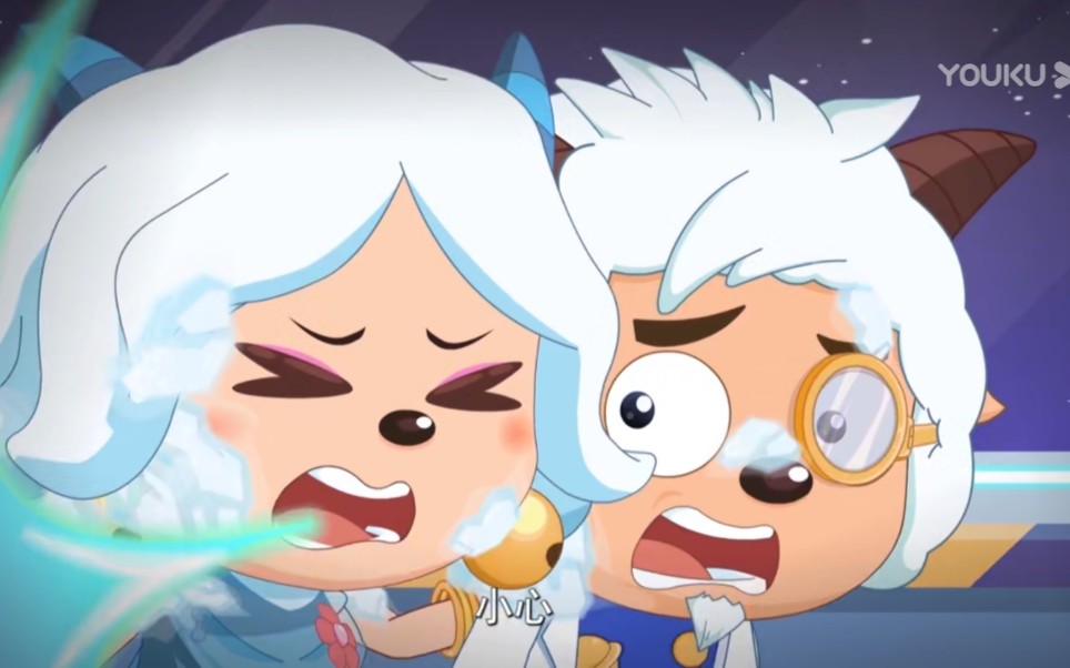 精彩片段喜羊羊与灰太狼之奇趣外星客智羊羊和丽羊