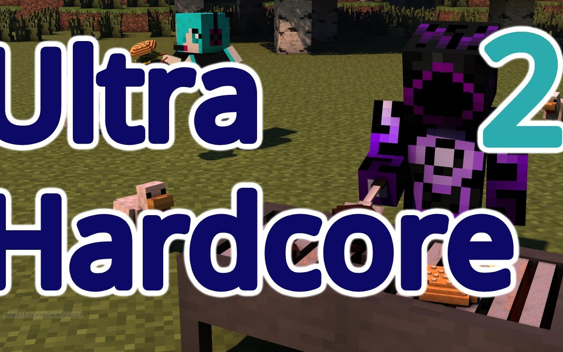 【悟欣视角】minecraft 我的世界|uhc 超极限 ep 2_哔哩哔哩 (゜-゜)