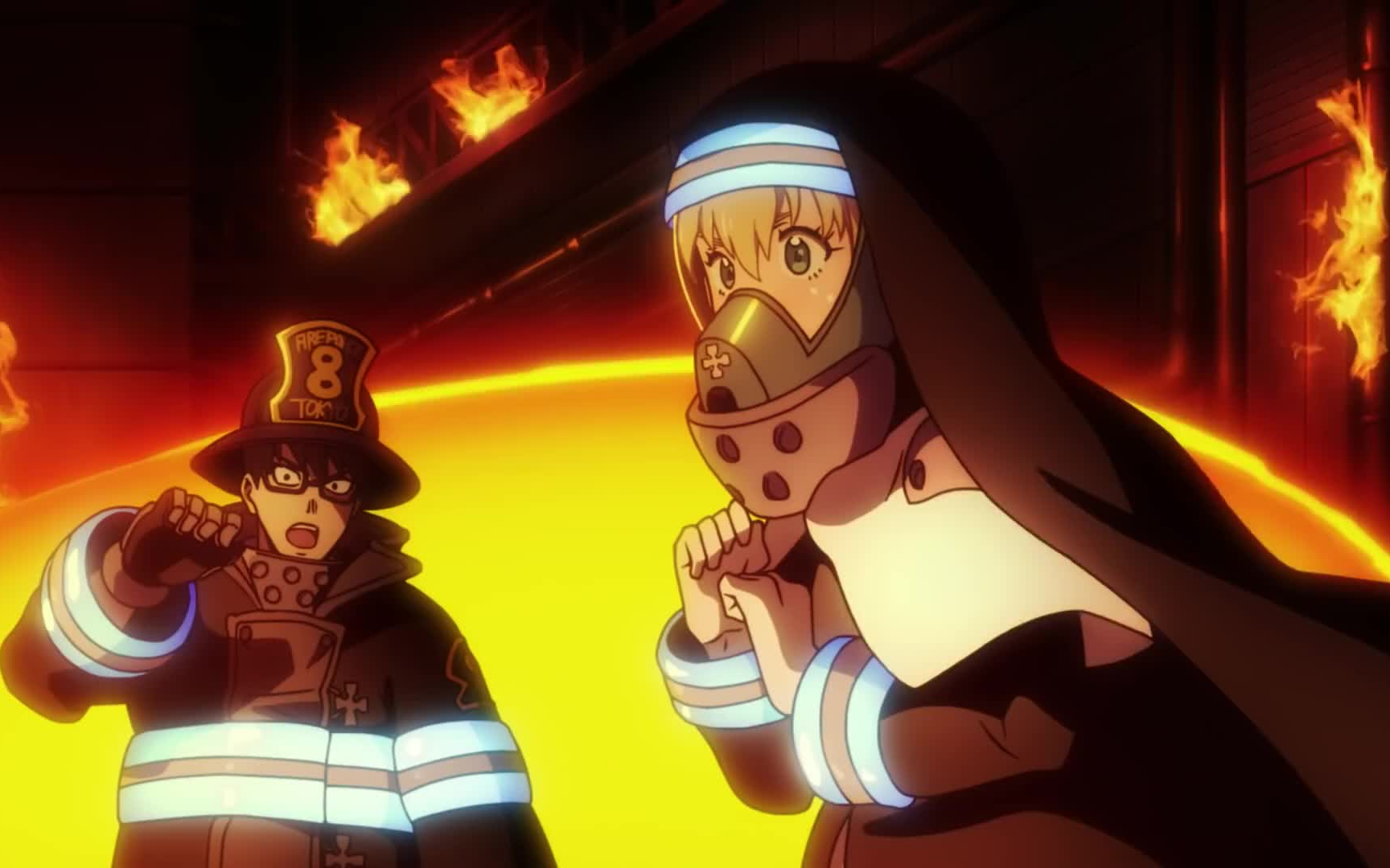 【2019年7月新番】《炎炎消防队》pv集锦,7月5日放送开始!