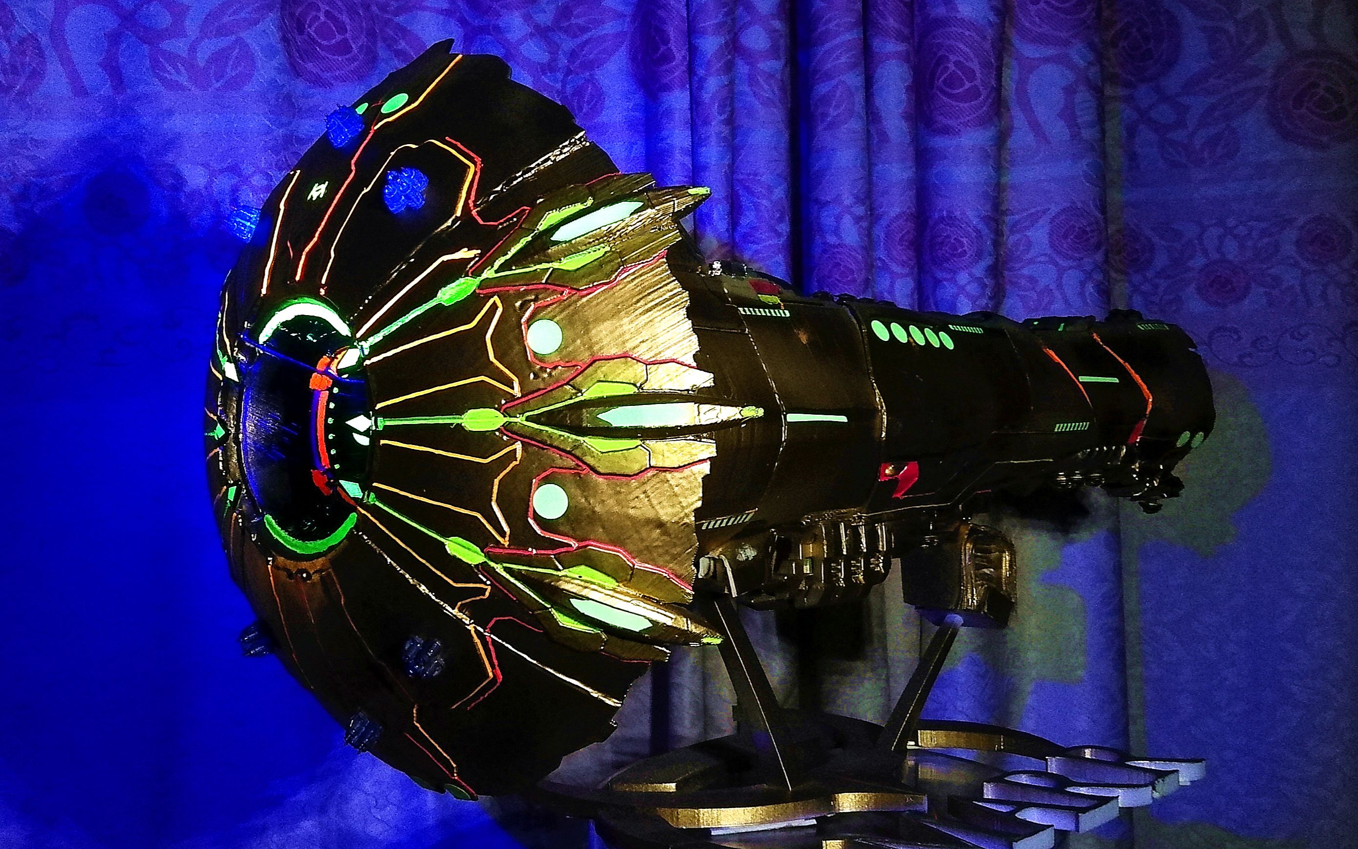 【eve】神使级泰坦2.0 模型展示_哔哩哔哩_bilibili