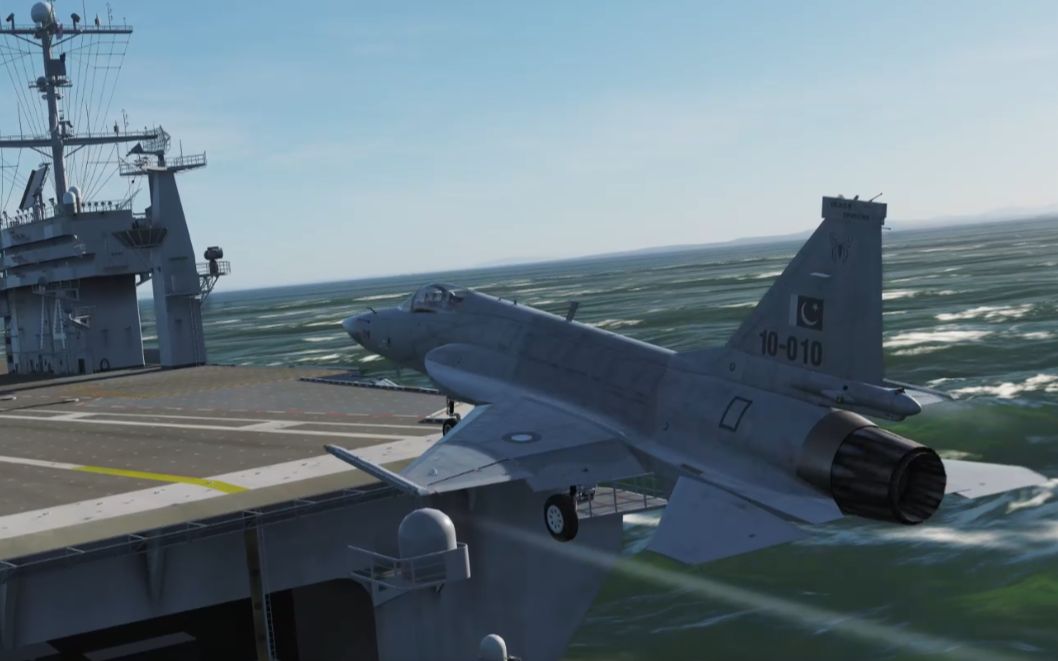 【DCS World】枭龙船速30节+环境风30节下航降复飞哔哩哔哩bilibili