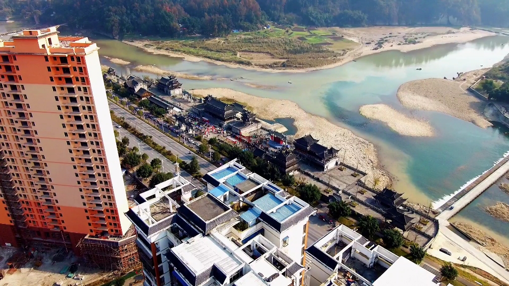 实拍贵州榕江大河口码头活动现场,非常热闹,你在现场吗?