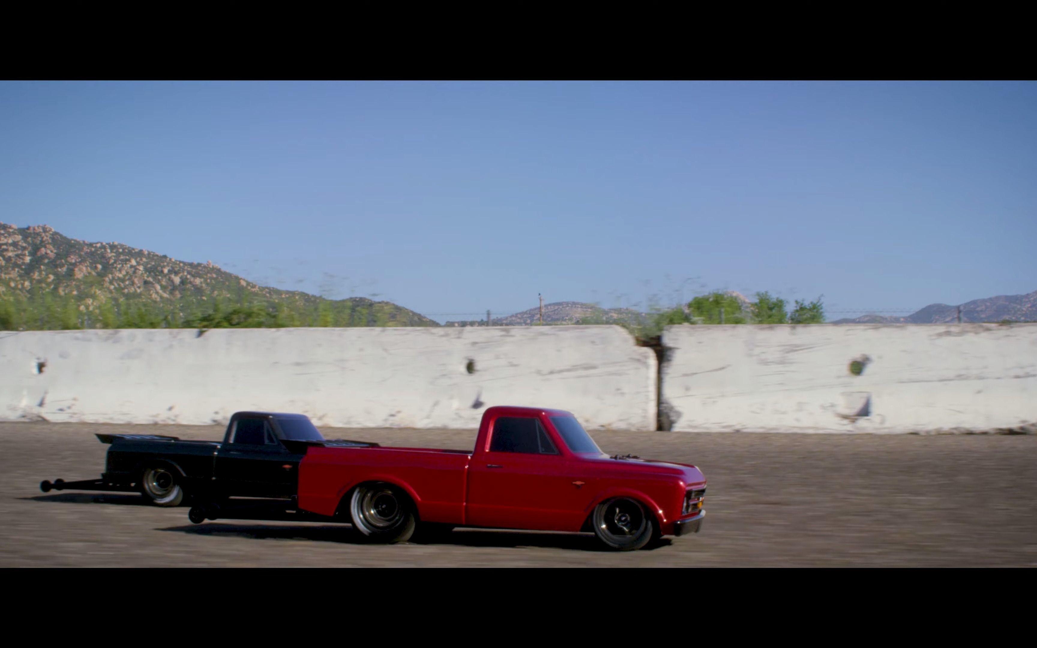 traxxas 直线加速车 slash——1967 雪佛兰 c10 遥控直线加速卡车