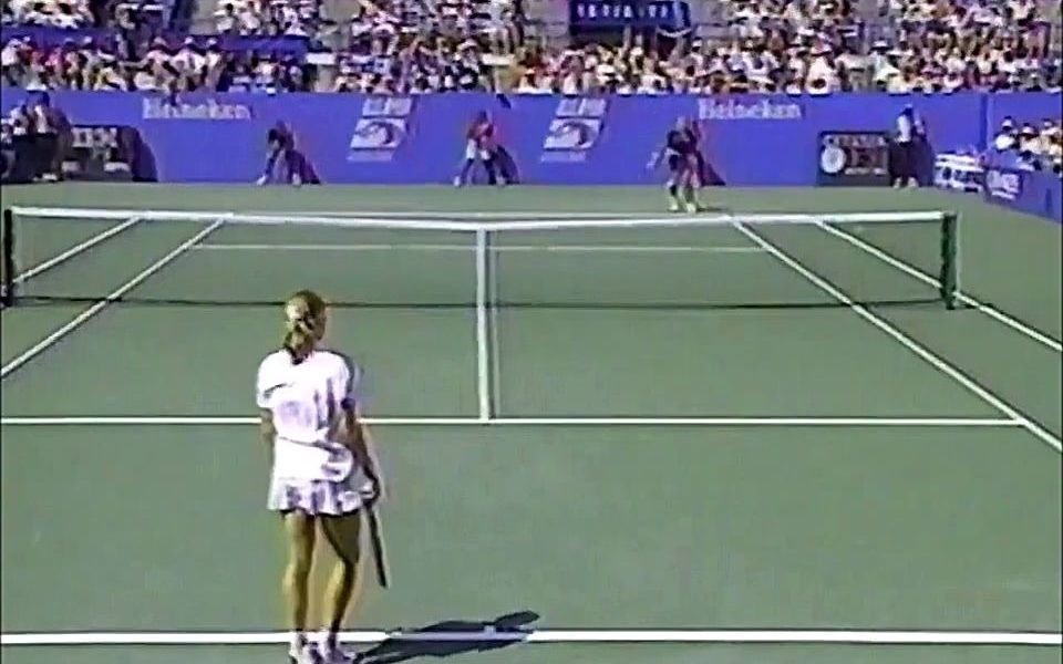 1996美网 格拉芙vs库尔尼科娃 Steffi Graf vs Anna Kournikova US Open Highlights哔哩哔哩bilibili