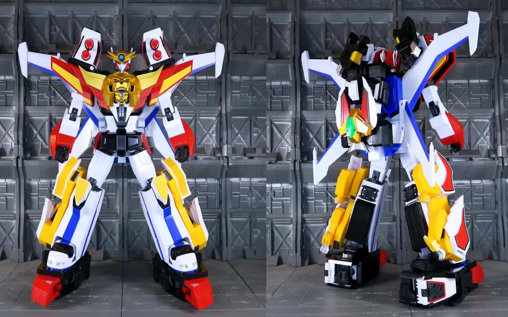 【搬运】gsc 勇者传说 兽王 最终合体 达钢gx 泰丹gx