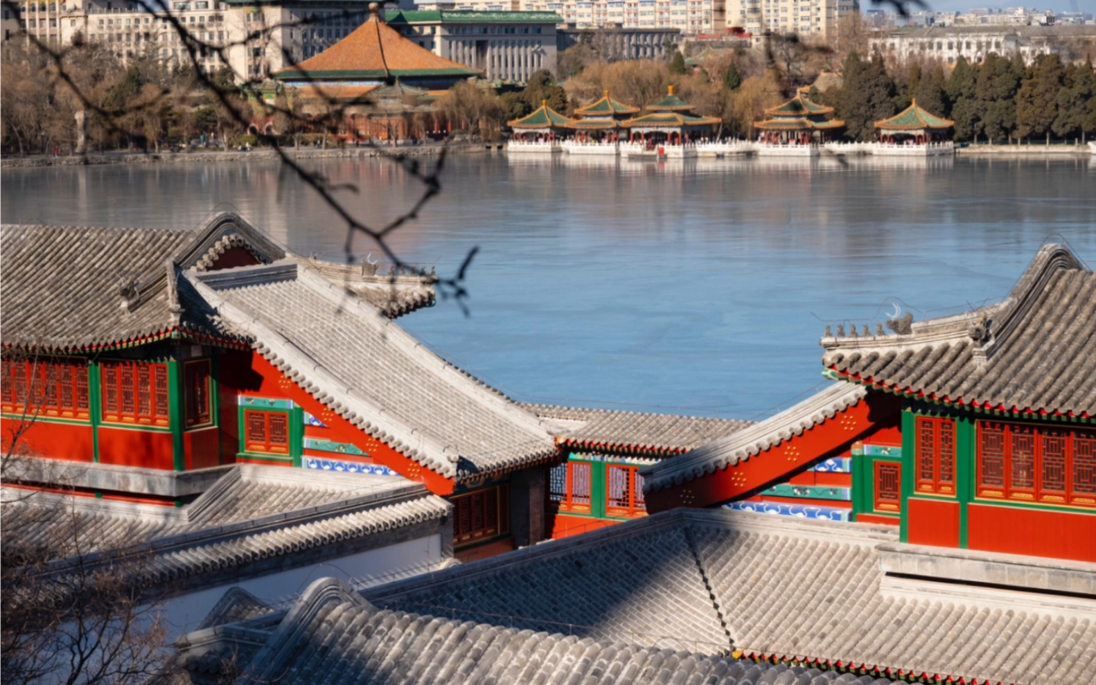 北海景山团城遛弯