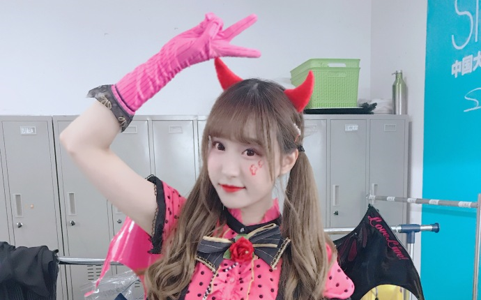 【snh48】【王晓佳】171031 口袋48直播《小脑斧~》