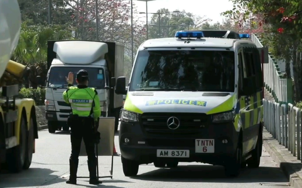 [香港警察]香港交通警察新款违法停车电子罚单