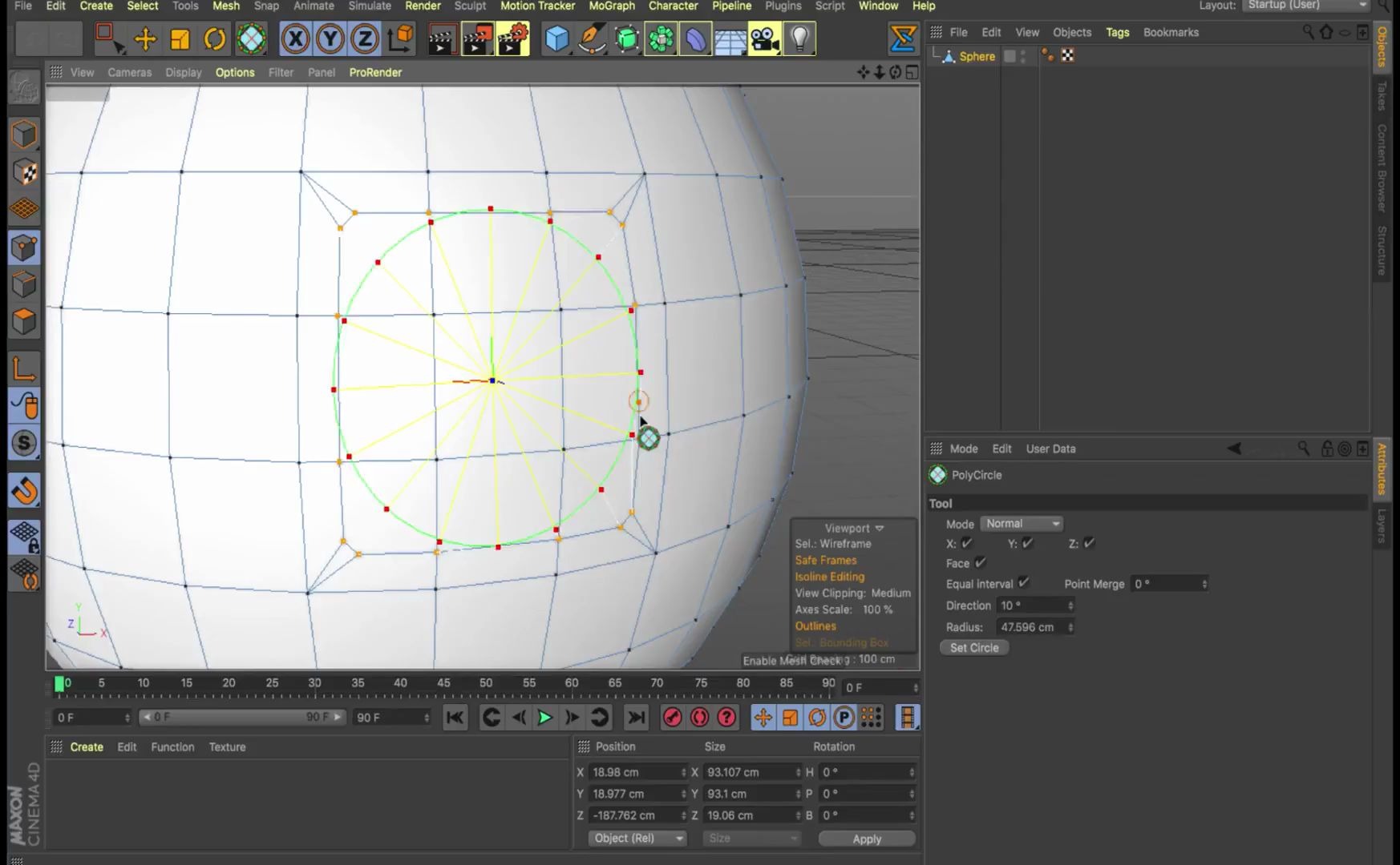 C4D开洞插件 中文汉化版 C4D挖洞插件 PolyCircle v1.6 For Cinema 4D 圆孔打孔挖洞工具打孔插件 PolyCircle汉化版哔哩哔哩bilibili