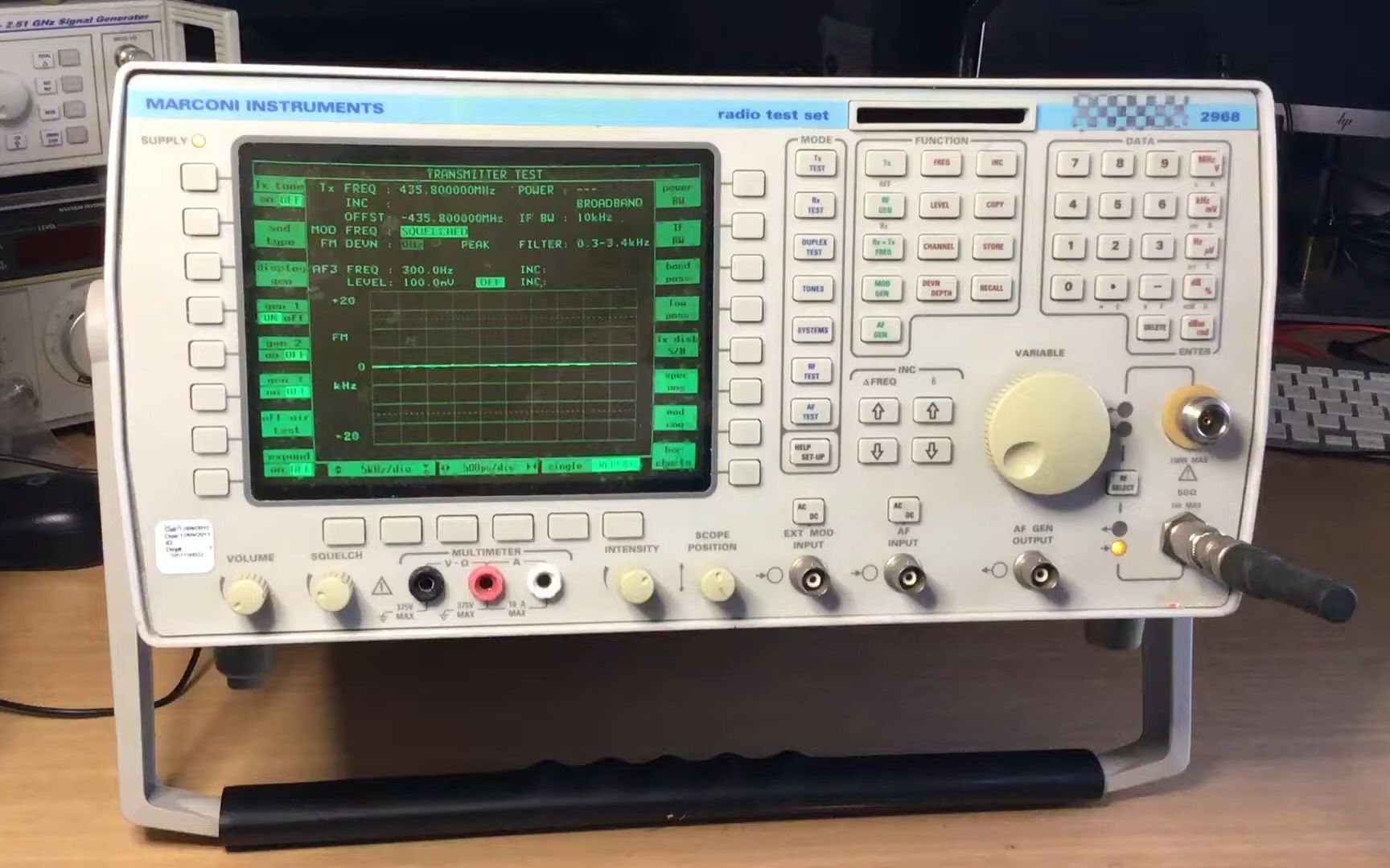 [转载]Marconi Instruments 2968 TETRA Radio Test Set Demo PART 1哔哩哔哩bilibili