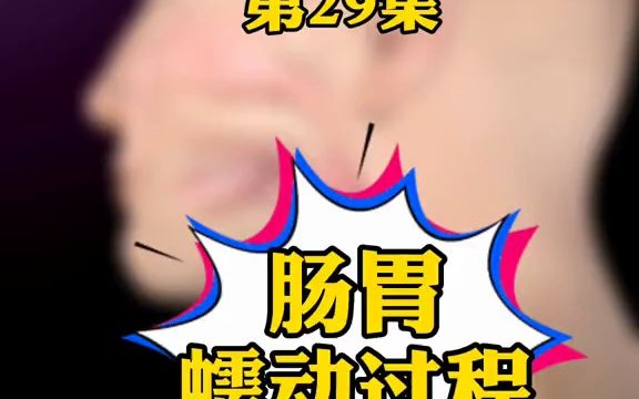 胃肠蠕动过程动画哔哩哔哩bilibili