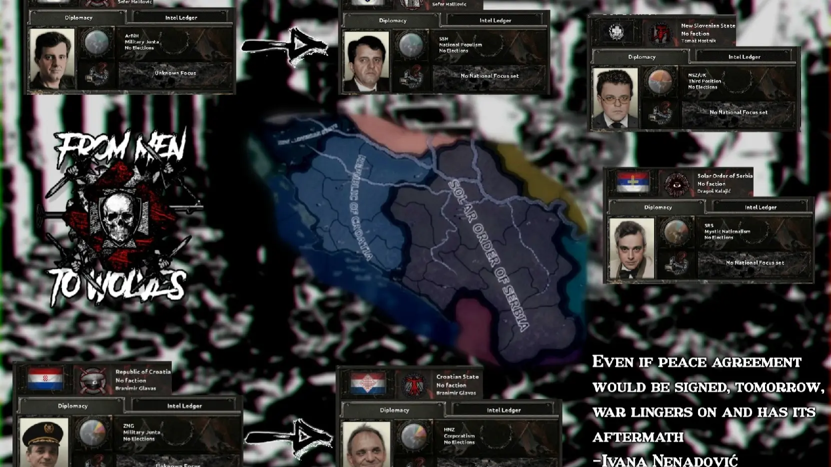 【HOI4】人死狼生 From Men To Wolves Discord 波斯尼亚 AI中配_哔哩哔哩bilibili_钢铁雄心4