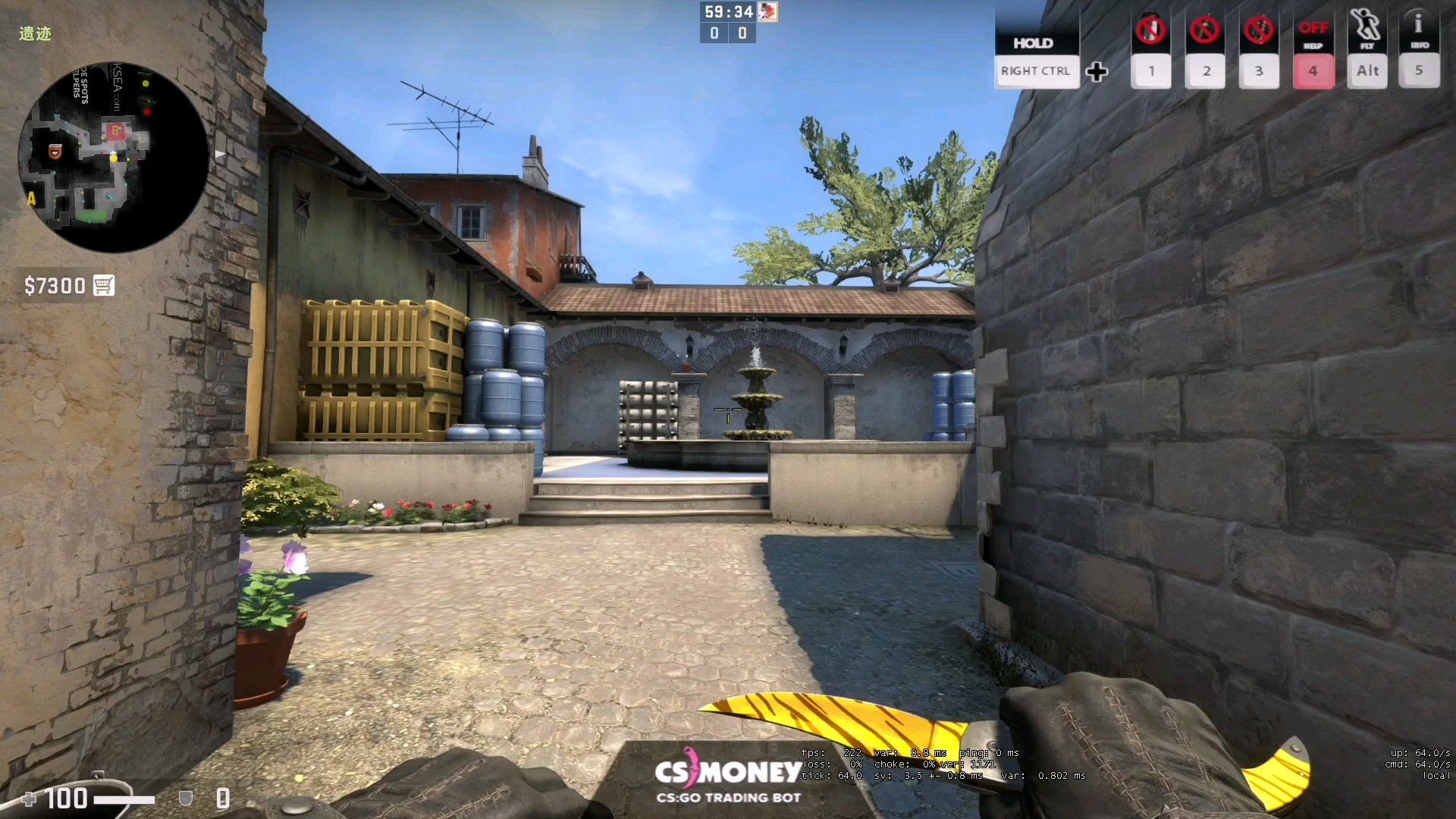 超实用csgo单向烟-炼狱小镇单向烟盘点