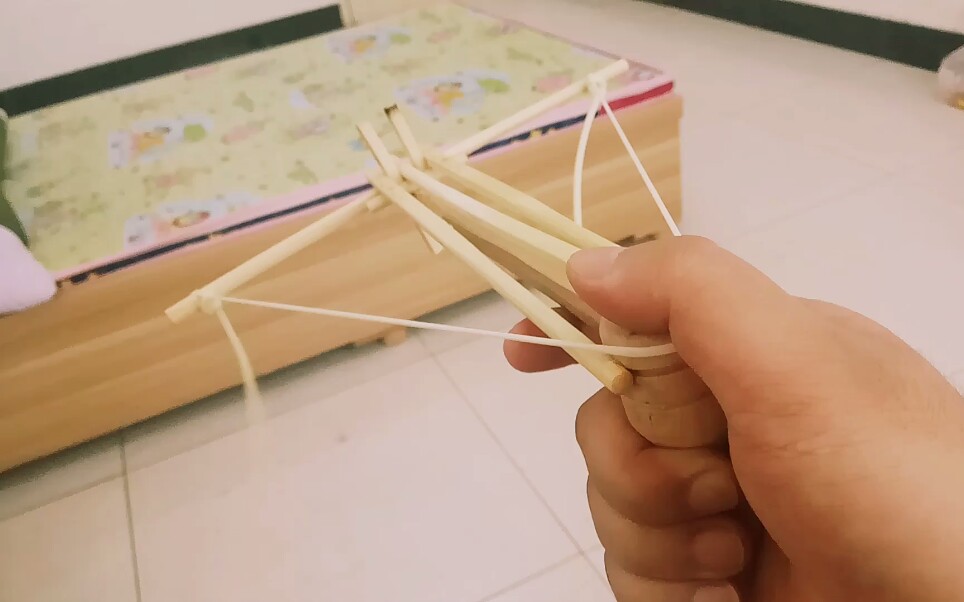 【筷子工艺】大汉神风弩_哔哩哔哩 (゜-゜)つロ 干杯~-bilibili