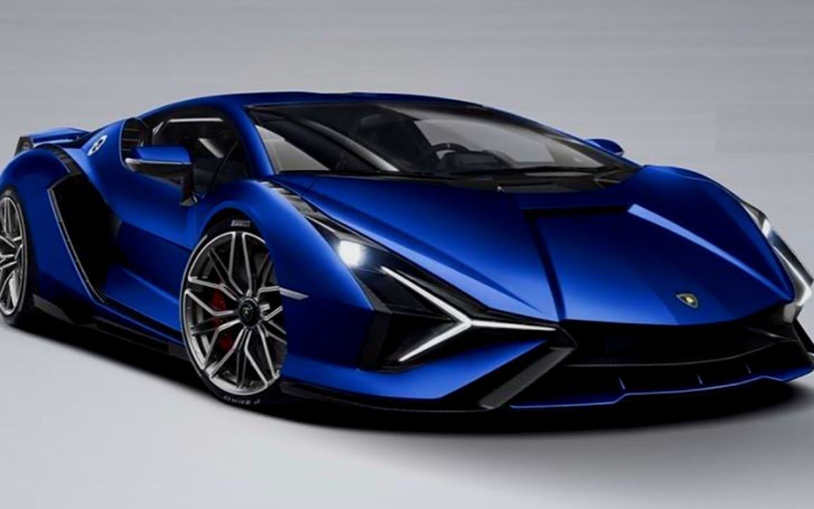 【汽车】兰博基尼sian(第一混合动力)|第一眼内部和外部|颜色选项!