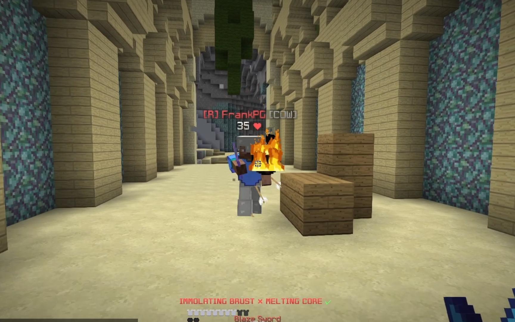 烈焰人の恐惧来源于火力不足