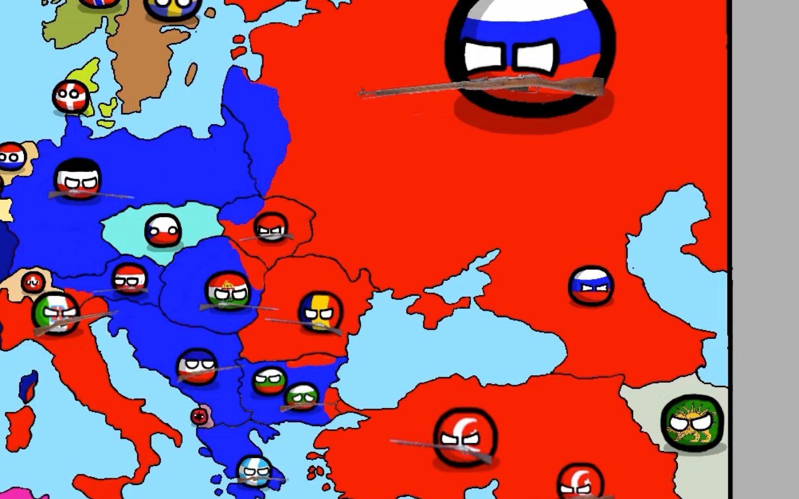 波兰球动画灰世界图片