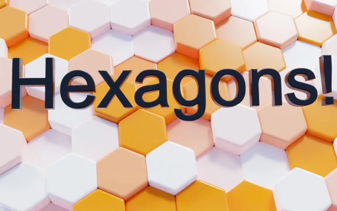 0 geometrynodes 中创建简单的六边形网格! 教程blender插件