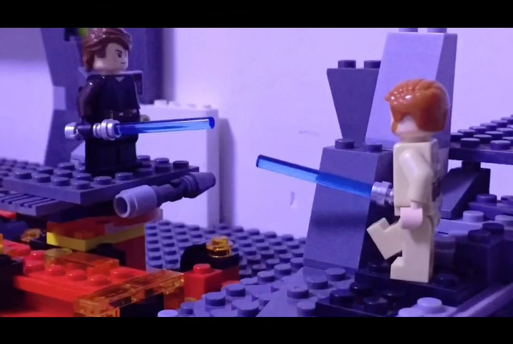 【乐高定格动画】星球大战3:穆斯塔法之战