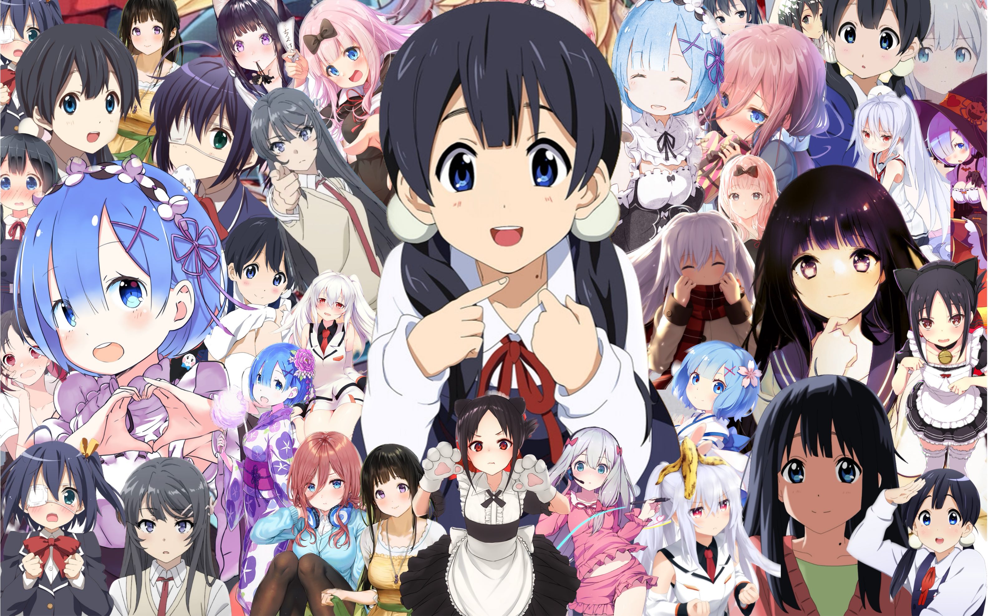 欣赏一下二次元的海报吧